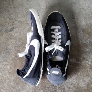 Black Nike shoes